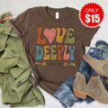 Love Deeply Tee - Heather Brown - 15 product image 1