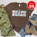 Beach Tee - Heather Brown - 15 product image 1
