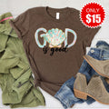 God is Good Tee - Heather Brown - 15 product image 1