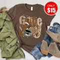 Game Day Leopard Tee - Heather Brown - 15 product image 1