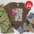 Doing My Best Tee - Heather Brown - 15 product image 1