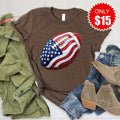 Football Flag Tee - Heather Brown - 15 product image 1