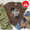 Game Day Retro Tee - Heather Brown - 15 product image 1