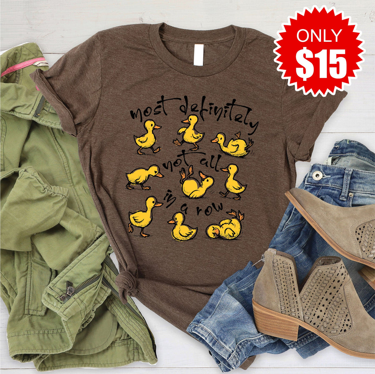 Not All Tee - Heather Brown - 15 product image 1