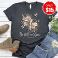 Be Still and Know Tee - Heather Charcoal - 15 product image 1