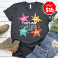 There Was Jesus Tee - Heather Charcoal - 15 product image 1