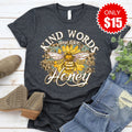 Kind Words Tee - Heather Charcoal - 15 product image 1
