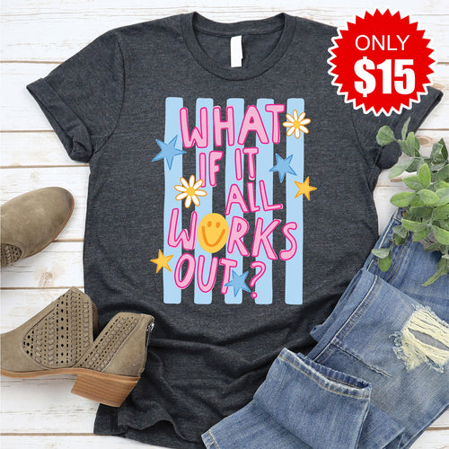 All Works Out Tee - Heather Charcoal - 15 product image 1