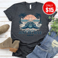 Believe Sea Turtle Tee - Heather Charcoal - 15 product image 1