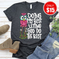 Doing My Best Tee - Heather Charcoal - 15 product image 1