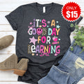 Its a Good Day For Learning Tee - Heather Charcoal - 15 product image 1