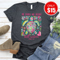 He Leads Me Tee - Heather Charcoal - 15 product image 1
