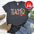 Teacher Tee - Heather Charcoal - 15 product image 1