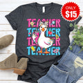 Teacher Tee - Heather Charcoal - 15 product image 1