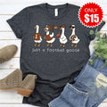 Football Goose Tee - Heather Charcoal - 15 product image 1