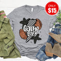 Game Day Retro Tee - Heather Grey - 15 product image 1