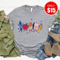 School Supplies Tee - Heather Grey - 15 product image 1