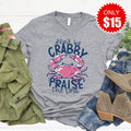 Don't be Crabby Tee - Heather Grey - 15 product image 1
