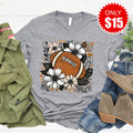 Football Tee - Heather Grey - 15 product image 1