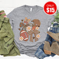 Football Tee - Heather Grey - 15 product image 1