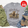 Follow the Word Tee - Heather Grey - 15 product image 1