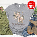 Be Still and Know Tee - Heather Grey - 15 product image 1