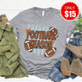 Football Season Tee - Heather Grey - 15 product image 1