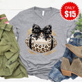 Football Leopard Tee - Heather Grey - 15 product image 1