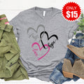 Faith Hope Love Tee - Heather Grey - 15 product image 1