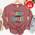 Be The Reason Long Sleeve - Heather Mauve - 17 product image 1