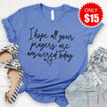 Prayers Tee - Heather Royal Blue - 15 product image 1