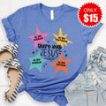 There Was Jesus Tee - Heather Royal Blue - 15 product image 1