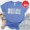 Beach Tee - Heather Royal Blue - 15 product image 1