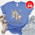 Be Still and Know Tee - Heather Royal Blue - 15 product image 1