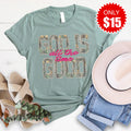 God Is Good Tee - Heather Sage - 15 product image 1