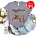 Raised On Backroads Tee - Heather Storm - 15 product image 1