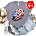 Football Flag Tee - Heather Storm - 15 product image 1