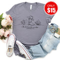 The Lord Guides Our Steps Tee - Heather Storm - 15 product image 1