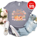 Just Peachy Tee - Heather Storm - 15 product image 1