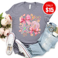 Seashells Tee - Heather Storm - 15 product image 1