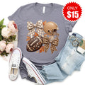 Football Tee - Heather Storm - 15 product image 1