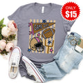 Game Day Stripes Tee - Heather Storm - 15 product image 1