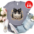 Football Leopard Tee - Heather Storm - 15 product image 1