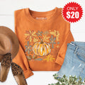 Pumpkin Sweatshirt - Heather Autumn - 20 product image 1