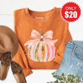 Pink Pumpkin Sweatshirt - Heather Autumn - 20 product image 1