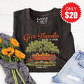 Give Thanks Sweatshirt - Heather Charcoal - 20 product image 1