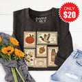 Fall Stamps Sweatshirt - Heather Charcoal - 20 product image 1