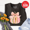 Pink Pumpkin Sweatshirt - Heather Charcoal - 20 product image 1