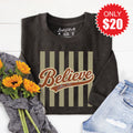 Believe Sweatshirt - Heather Charcoal - 20 product image 1