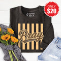 Pray Sweatshirt - Heather Charcoal - 20 product image 1